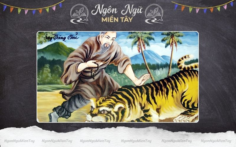 Giai thoại ông Tăng Chủ và con cọp bạch