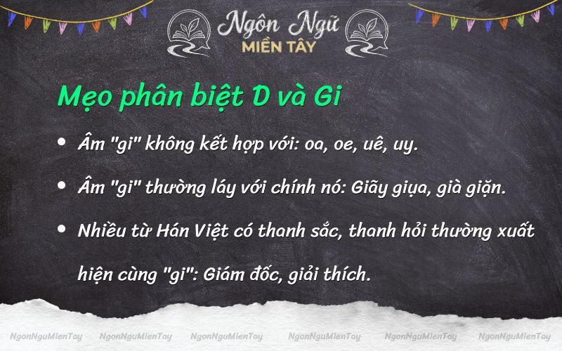 Giỏi giang hay giỏi dang? Viết sao cho đúng chuẩn chính tả tiếng Việt Mẹo phân biệt "d" và "gi" tránh sai chính tả