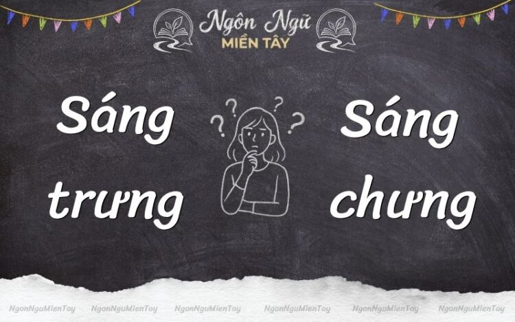 sáng trưng hay sáng chưng
